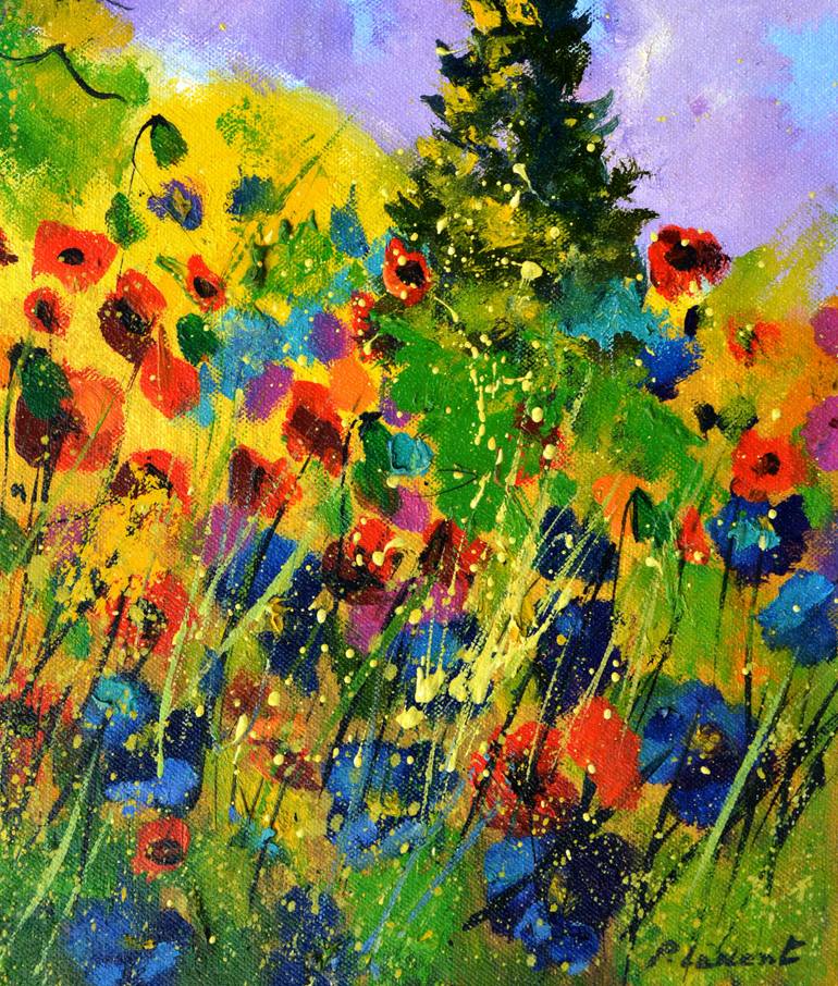 Original Impressionism Landscape Painting by Pol Ledent