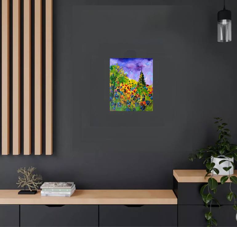 Original Impressionism Landscape Painting by Pol Ledent