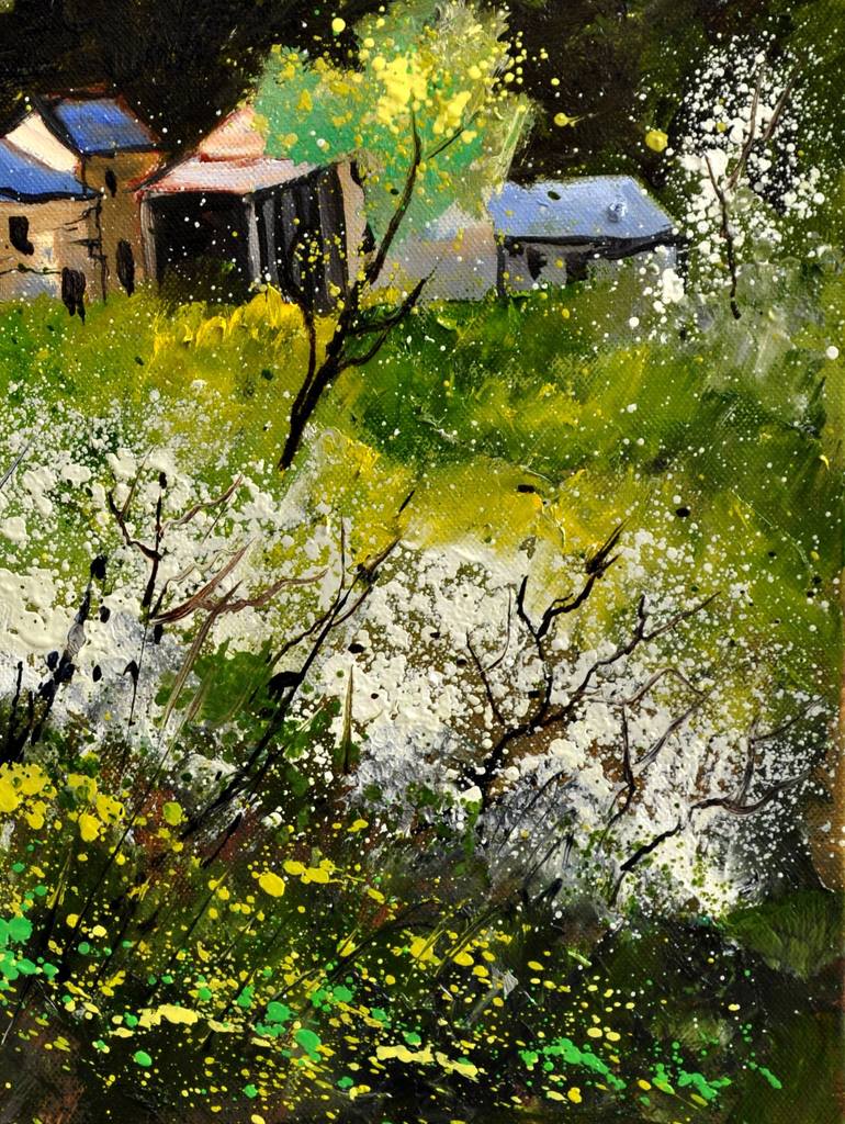 Original Impressionism Landscape Painting by Pol Ledent