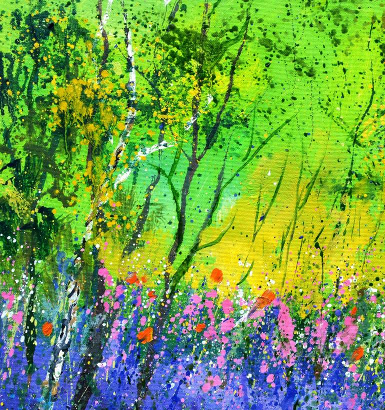 Original Impressionism Landscape Painting by Pol Ledent