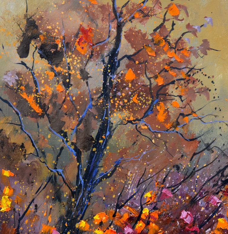 Original Impressionism Landscape Painting by Pol Ledent