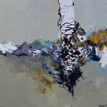 Original Abstract Landscape Paintings by Pol Ledent