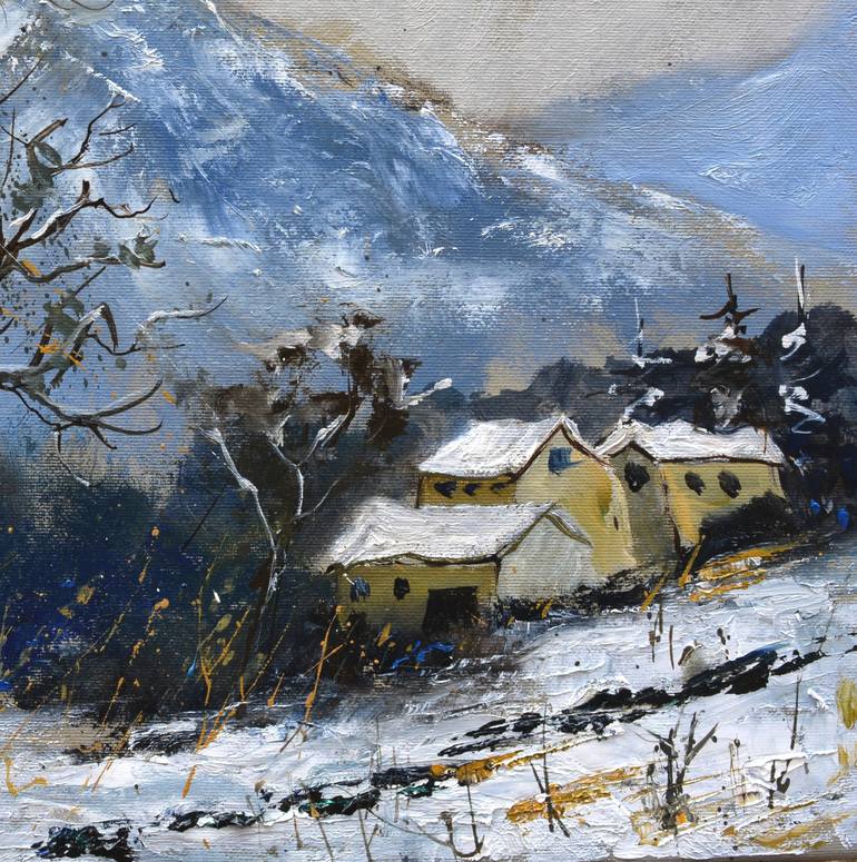 Original Impressionism Landscape Painting by Pol Ledent