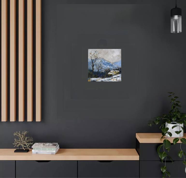 Original Impressionism Landscape Painting by Pol Ledent