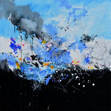 Original Abstract Paintings by Pol Ledent