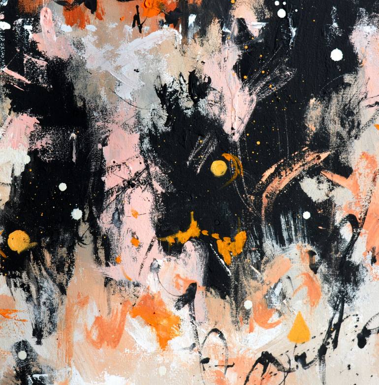 Original Impressionism Abstract Painting by Pol Ledent