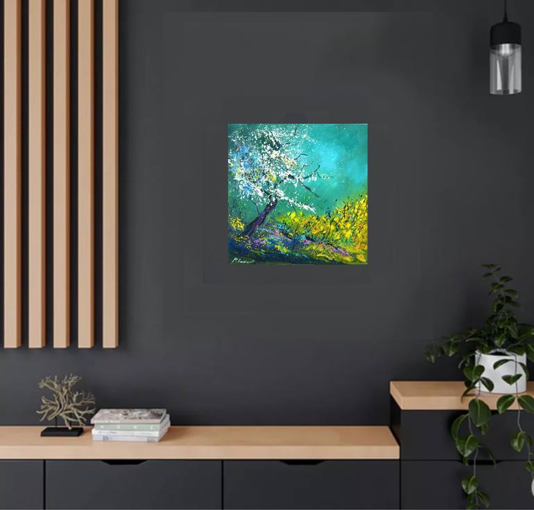 Original Impressionism Landscape Painting by Pol Ledent