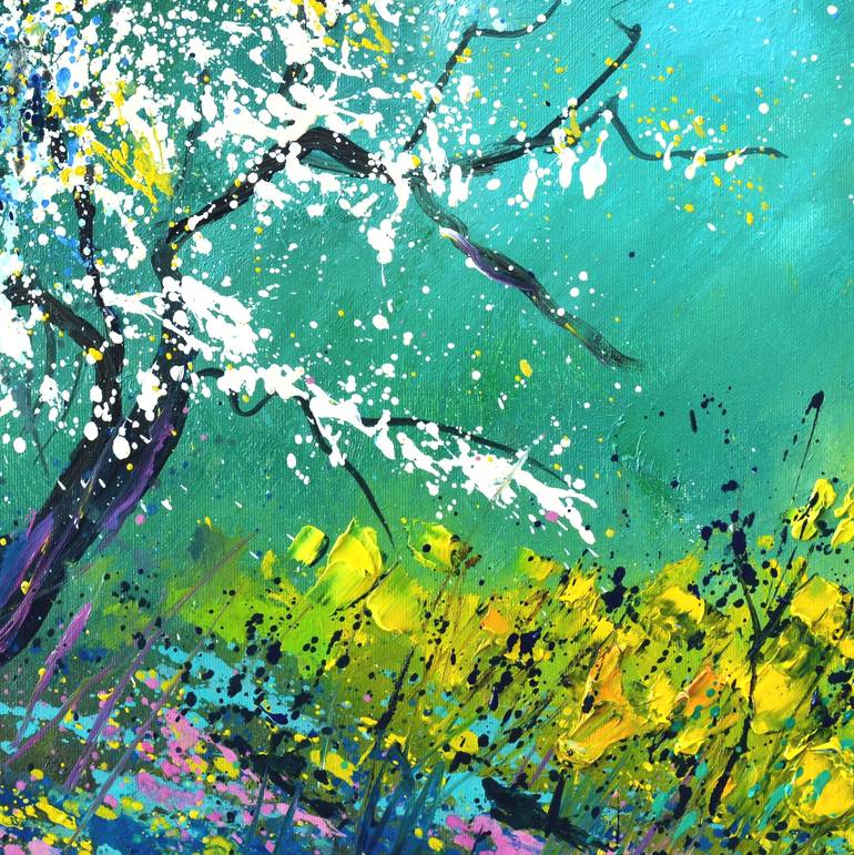 Original Impressionism Landscape Painting by Pol Ledent