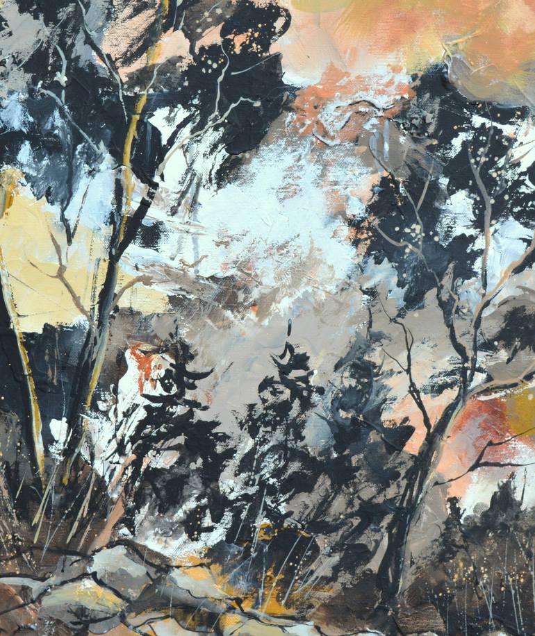 Original Impressionism Landscape Painting by Pol Ledent