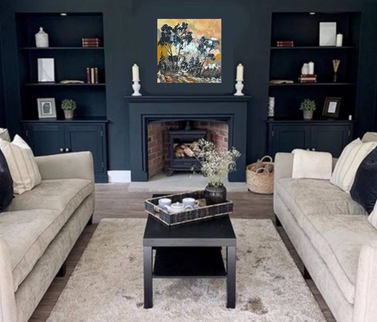 Original Impressionism Landscape Painting by Pol Ledent