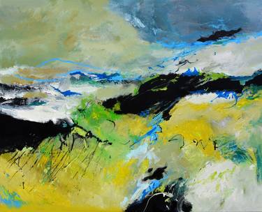 Print of Abstract Paintings by Pol Ledent