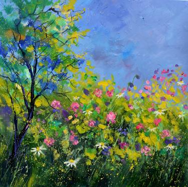 Print of Impressionism Botanic Paintings by Pol Ledent