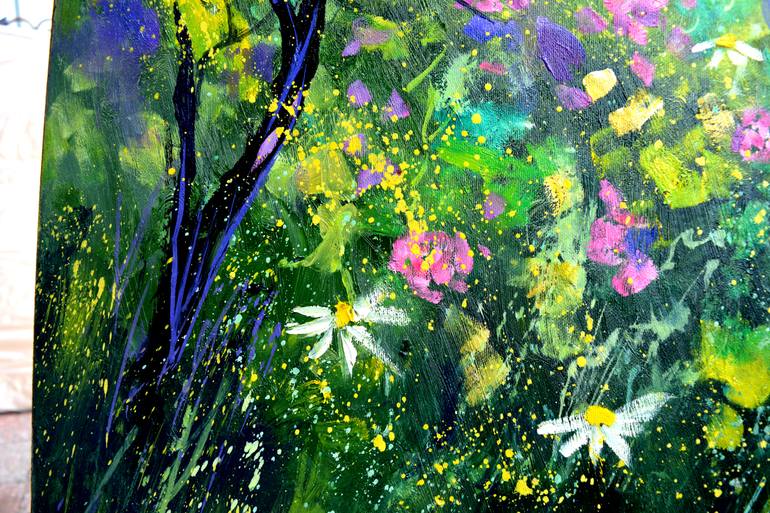 Original Impressionism Botanic Painting by Pol Ledent
