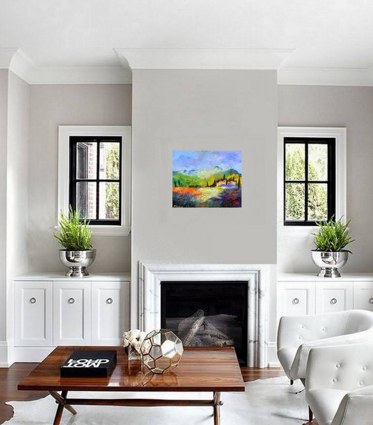 Original Impressionism Landscape Painting by Pol Ledent