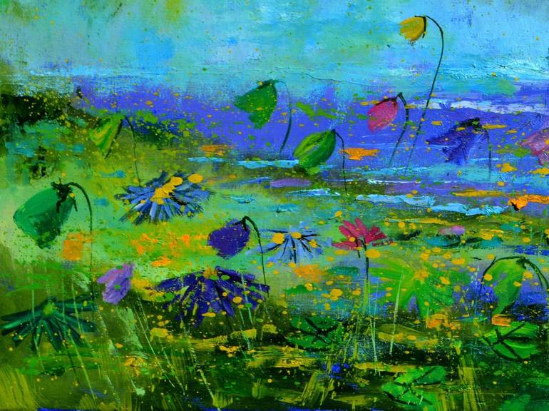 Original Impressionism Landscape Painting by Pol Ledent