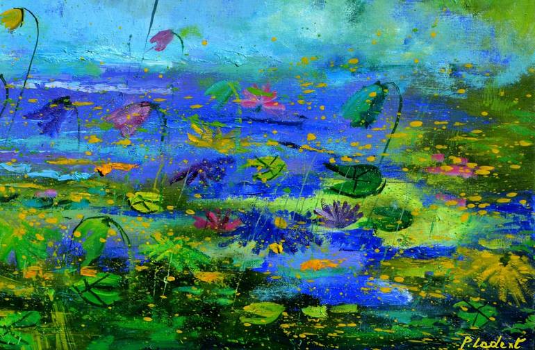 Original Impressionism Landscape Painting by Pol Ledent