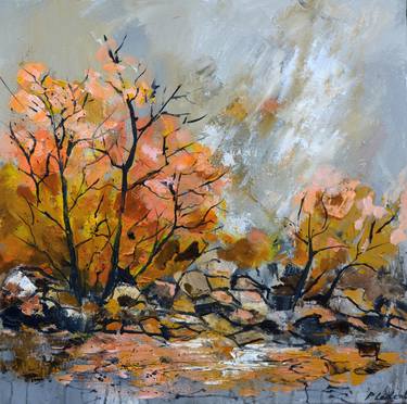 Original Impressionism Landscape Paintings by Pol Ledent