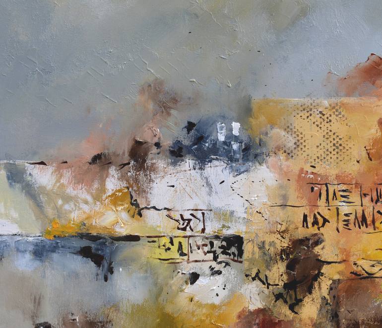 Original Abstract Painting by Pol Ledent