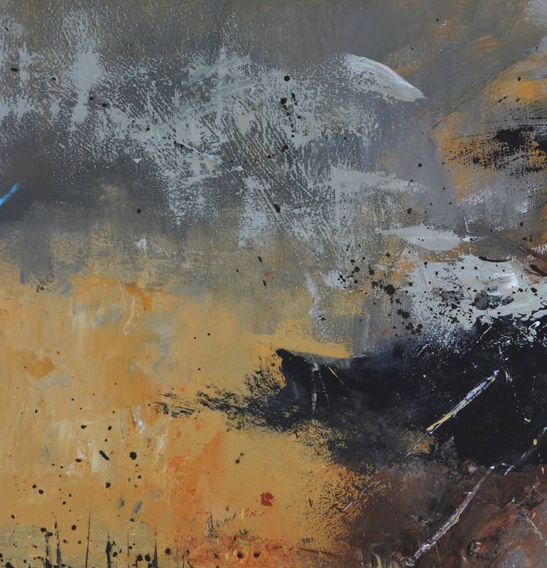 Original Abstract Painting by Pol Ledent