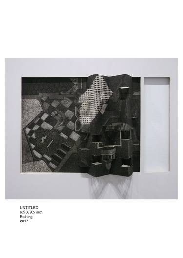 Print of Architecture Printmaking by Chetan Mevada
