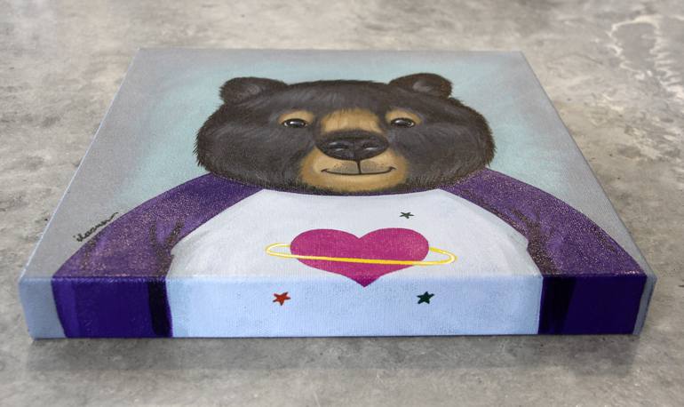 Original Contemporary Animal Painting by Ilaamen Pelshaw