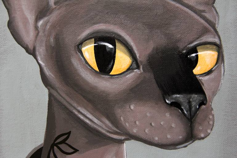 Original Illustration Animal Painting by Ilaamen Pelshaw