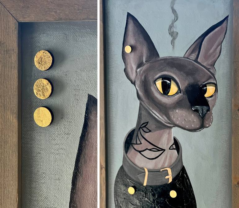 Original Illustration Animal Painting by Ilaamen Pelshaw