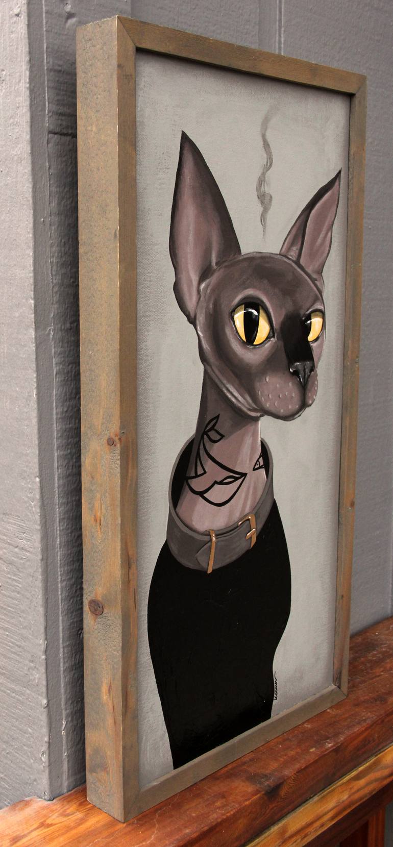 Original Illustration Animal Painting by Ilaamen Pelshaw
