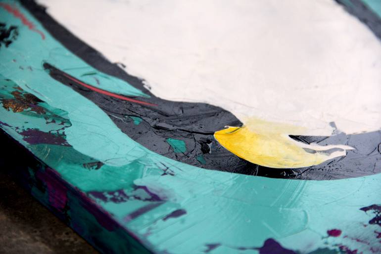 Original Contemporary Animal Painting by Ilaamen Pelshaw