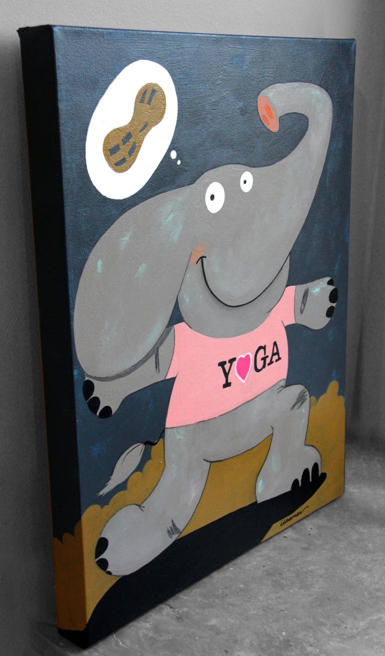 Original Illustration Animal Painting by Ilaamen Pelshaw