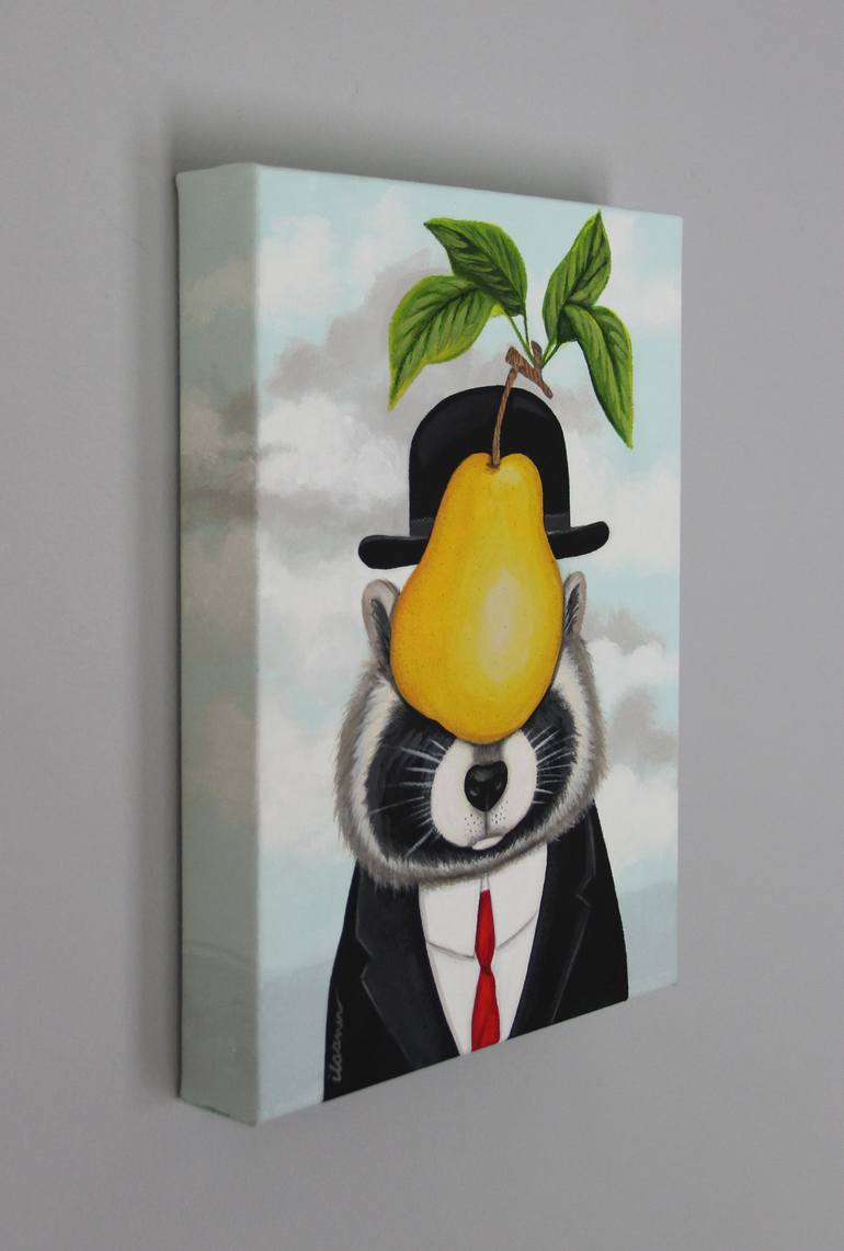 Original Figurative Animal Painting by Ilaamen Pelshaw