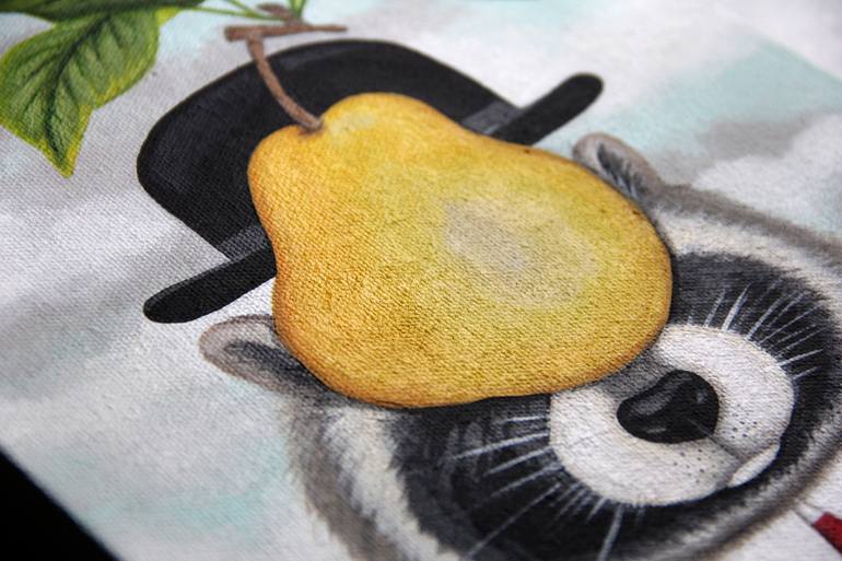 Original Figurative Animal Painting by Ilaamen Pelshaw