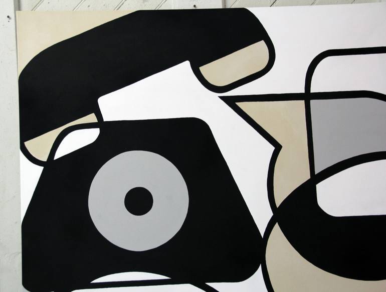Original Contemporary Geometric Painting by Ilaamen Pelshaw