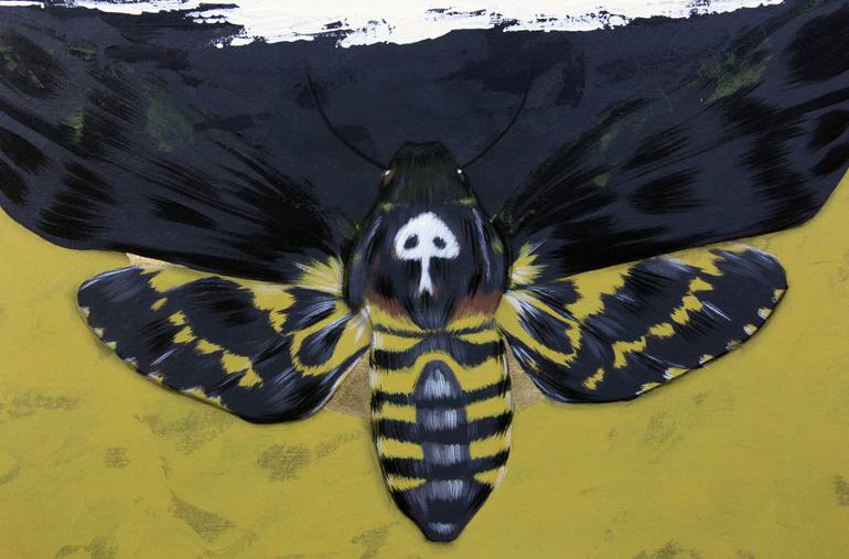 Original Contemporary Animal Mixed Media by Ilaamen Pelshaw