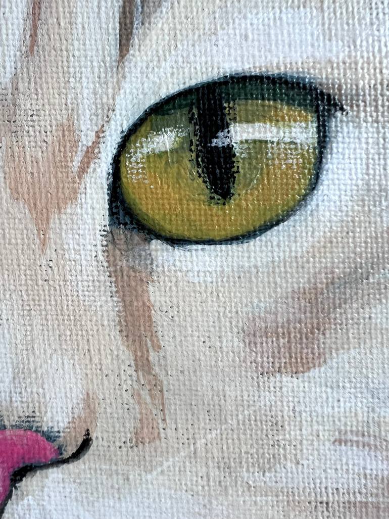 Original Figurative Animal Mixed Media by Ilaamen Pelshaw