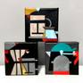 Part of the Coffee Time series, here with other paintings