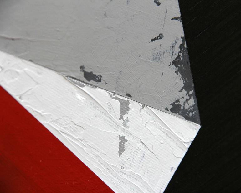 Original Geometric Abstract Painting by Ilaamen Pelshaw