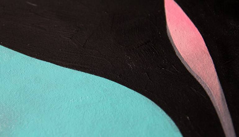 Original Minimalism Animal Painting by Ilaamen Pelshaw