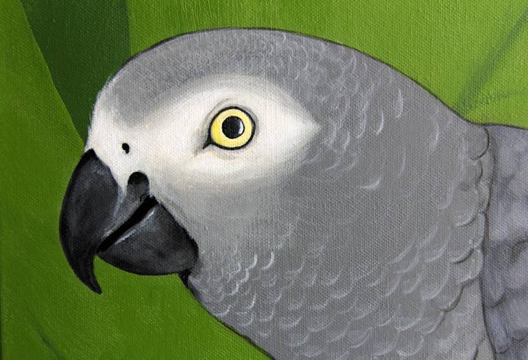 Original Figurative Animal Painting by Ilaamen Pelshaw