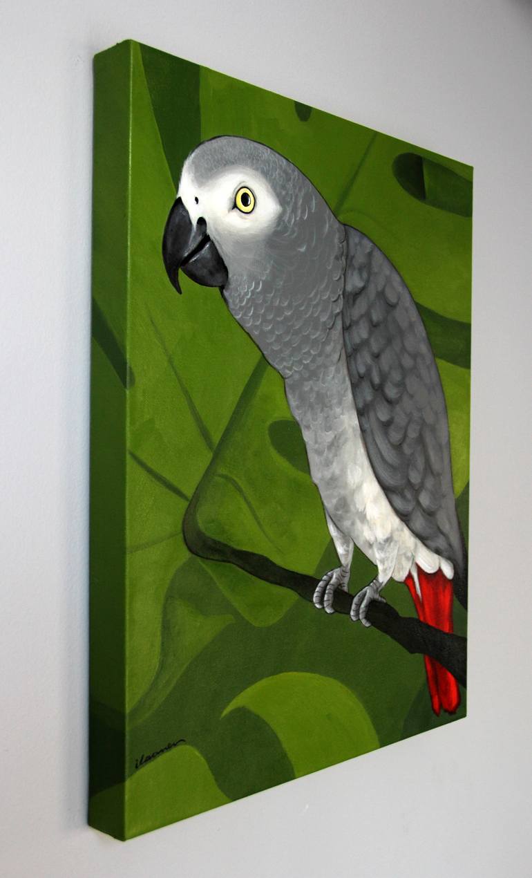 Original Figurative Animal Painting by Ilaamen Pelshaw