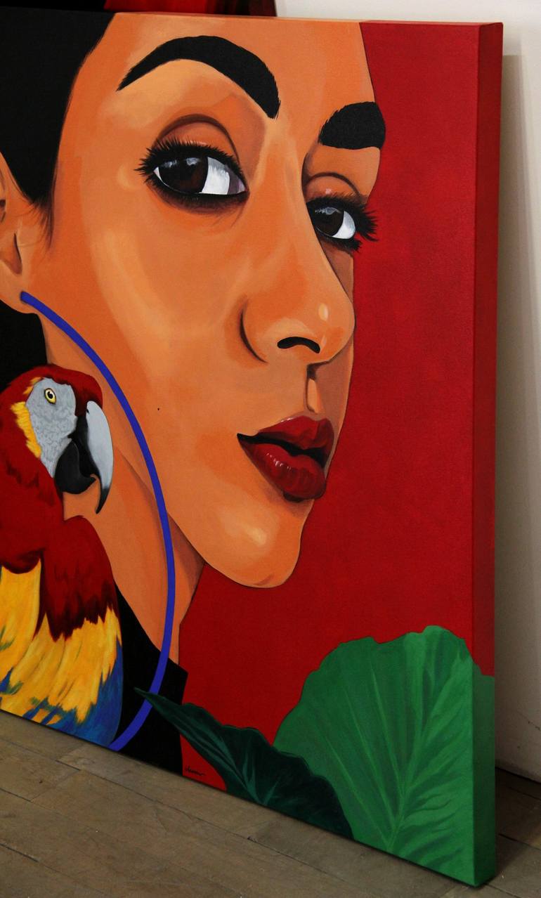 Original Women Painting by Ilaamen Pelshaw