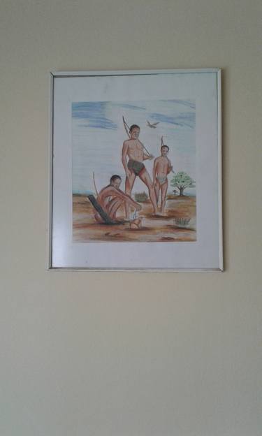 Original World Culture Painting by Risto Ashipala Ambole