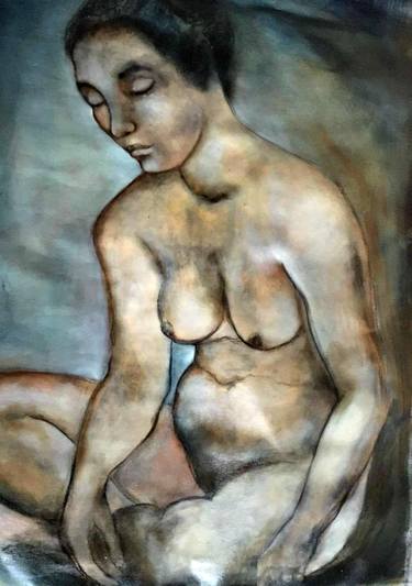 Original Women Painting by Cristofer Arias