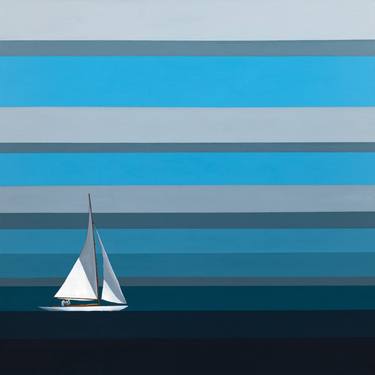 Print of Boat Paintings by Daniel Kozeletckiy