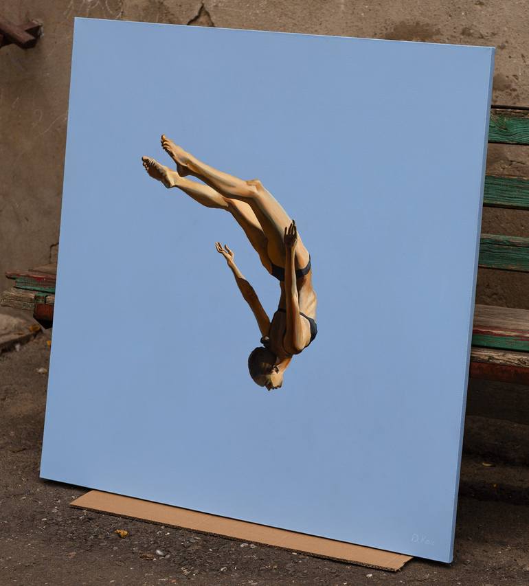 Original Classicism Body Painting by Daniel Kozeletckiy