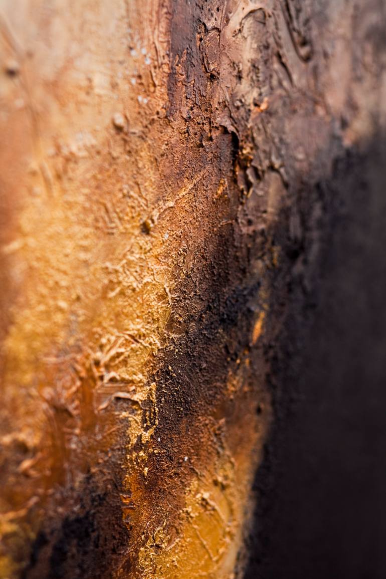 Original Abstract Outer Space Painting by Daniel Kozeletckiy