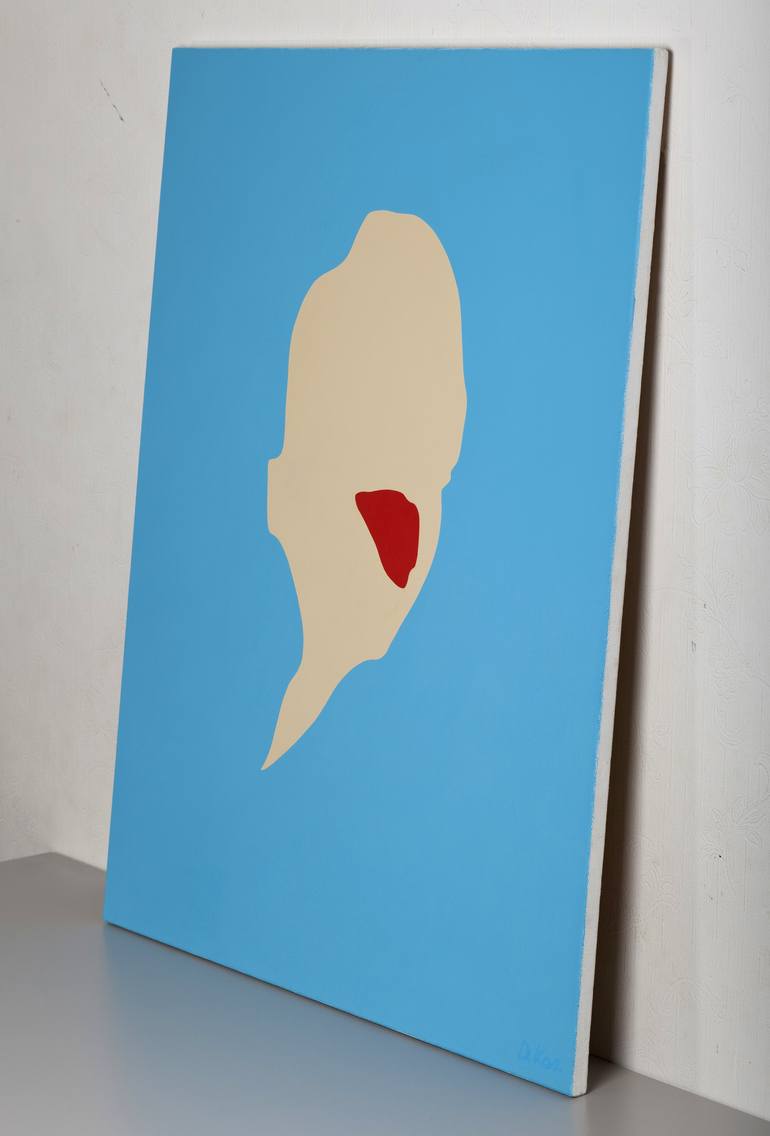 Original Pop Art Portrait Painting by Daniel Kozeletckiy