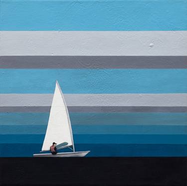Print of Boat Paintings by Daniel Kozeletckiy