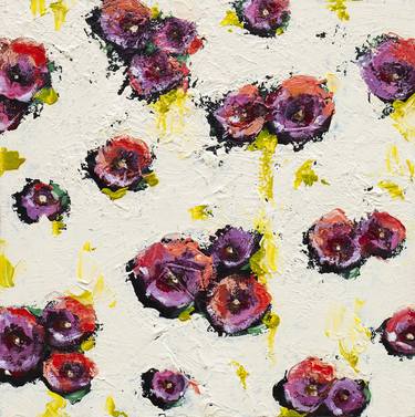 Print of Abstract Expressionism Floral Paintings by Daniel Kozeletckiy