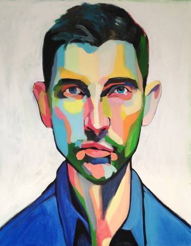 Original Portraiture Men Paintings by Emma Tingård